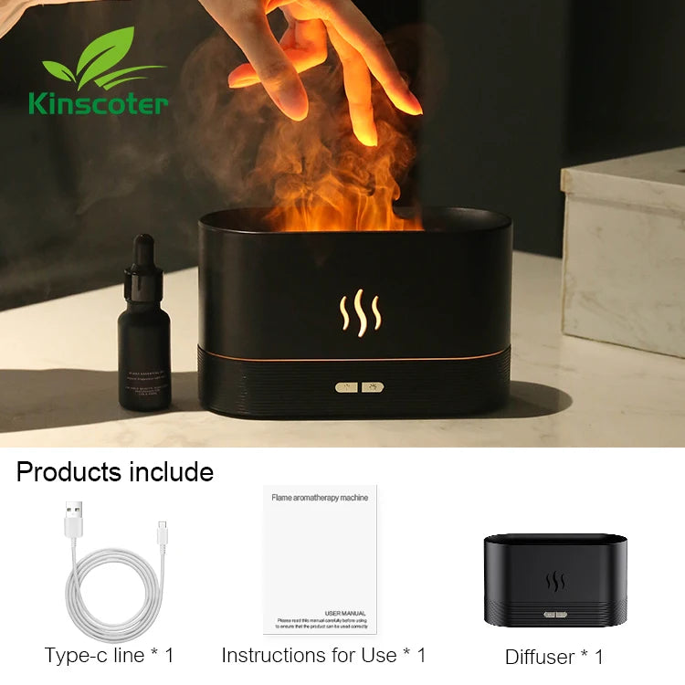 Flame Aroma Diffuser & Air Humidifier