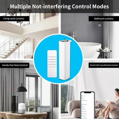 Electric Curtain Shutter Motor with RF Remote