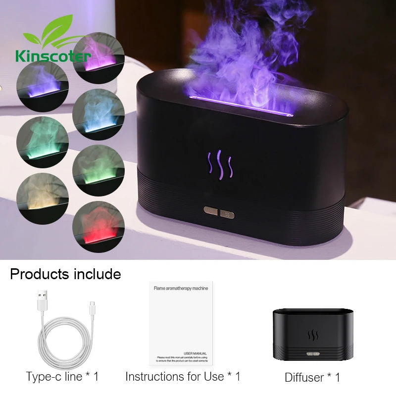 Flame Aroma Diffuser & Air Humidifier