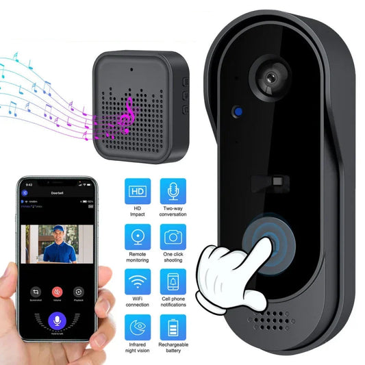 Wireless  Doorbell With Camera
