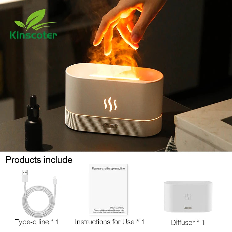 Flame Aroma Diffuser & Air Humidifier