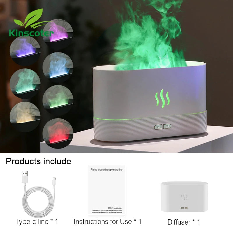 Flame Aroma Diffuser & Air Humidifier